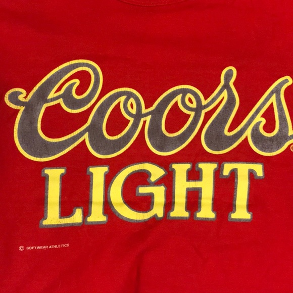 Vintage Coors light t-shirt. Unusual colour - Picture 2 of 5